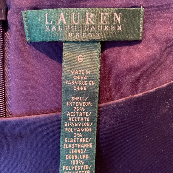 Blue Ralph Lauren knee length dress - Picture 4 of 4